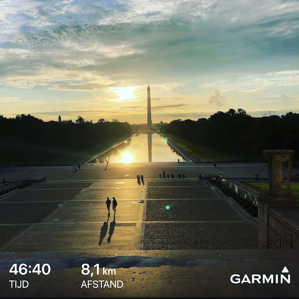 Hardlopen in Washington D.C.