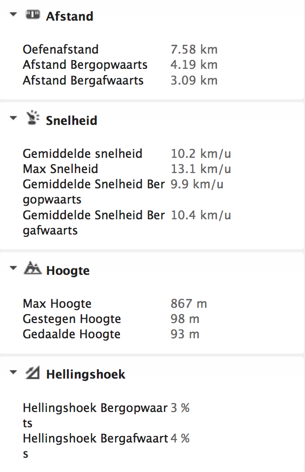 hardlopen in de bergen