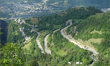 Hardlopend De Alpe D'Huez Op