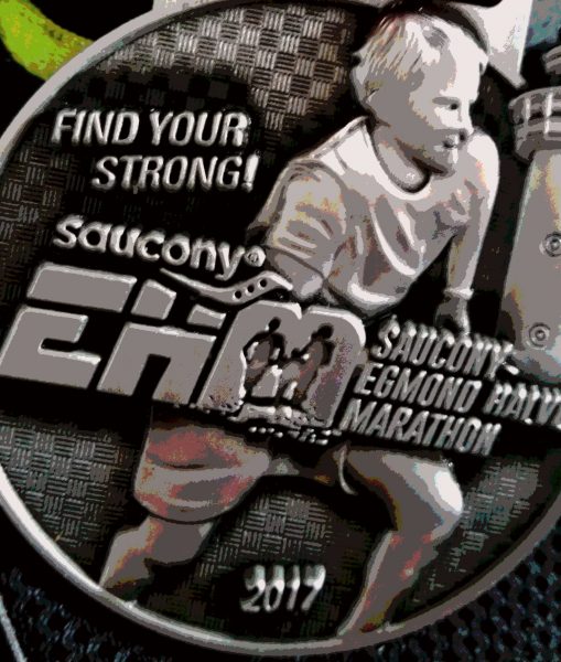 Egmond halve marathon medaille