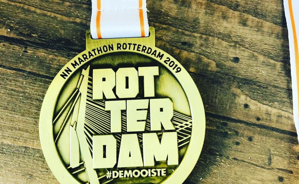 medaille Rotterdam Marathon