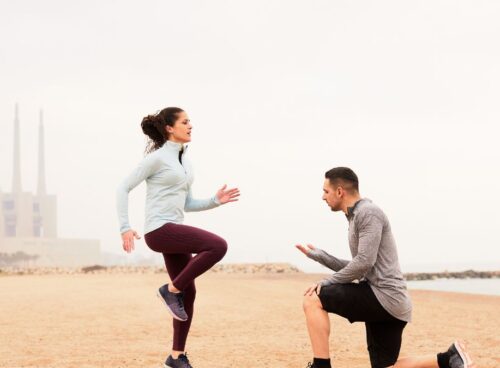 werkt personal trainer bij hardlopen en fitness